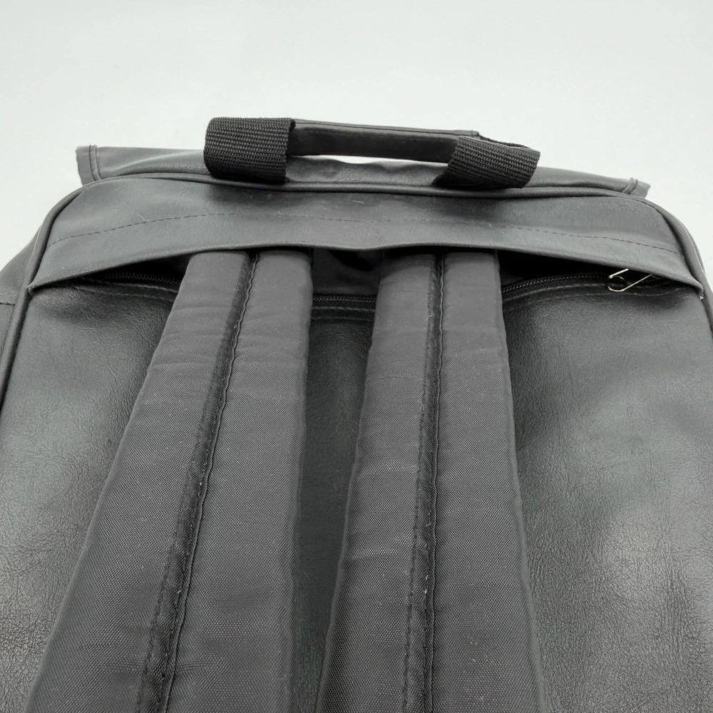 Leeds Messenger Bag Black Convertible Backpack Laptop Shoulder Bag ASQ Promo